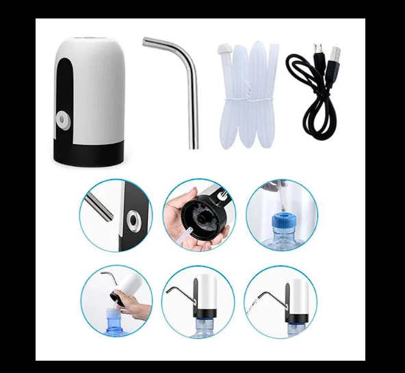 Dispensador De Agua Eléctrico Recargable - ENVIO GRATIS Y PAGO CONTRA ENTREGA.